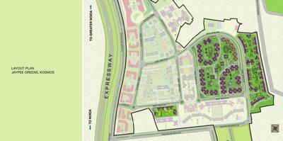 Jaypee Kosmos Layout Plan 4