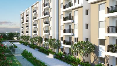 Project Image of 1165.0 - 1600.0 Sq.ft 2 BHK Apartment for buy in Ramky One Krystal