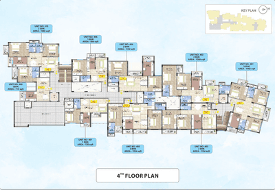 Project Image of 694.0 - 1462.0 Sq.ft 1 BHK Apartment for buy in Raja Four Squares