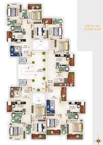 Project Image of 1226.0 - 1310.0 Sq.ft 2 BHK Apartment for buy in Aasma Enclave 15