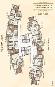 Project Image of 1365.0 - 3530.0 Sq.ft 2 BHK Apartment for buy in Paradise Sai World Empire