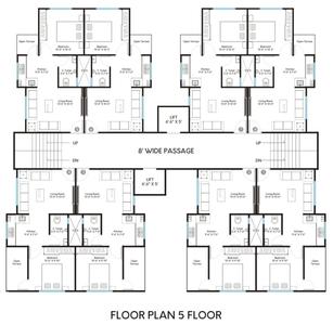 Project Image of 337.34 - 370.06 Sq.ft 1 BHK Apartment for buy in Hirpal Ashta Vinayak Residency