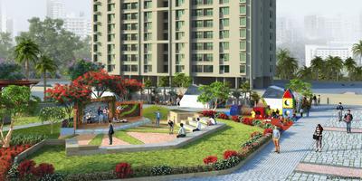 Project Image of 613.54 - 730.44 Sq.ft 2 BHK Apartment for buy in Dosti Planet North Phase 2 Dosti Jade