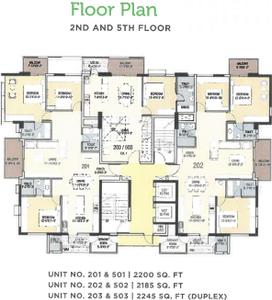 Project Image of 1865.0 - 3865.0 Sq.ft 3 BHK Apartment for buy in Bearys Cul De Sac
