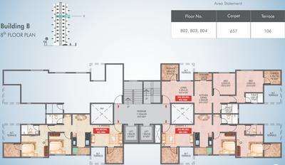 Project Image of 950 Sq.ft 2 BHK Apartment / Flat for sale in Wakad for Rs. 8800000