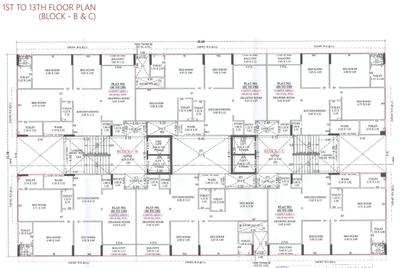 Project Image of 1068.64 - 1099.86 Sq.ft 3 BHK Apartment for buy in Aarna The Empyrean