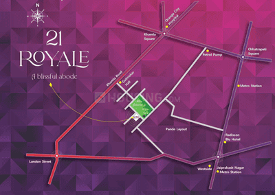 Project Image of 1100.0 - 1510.0 Sq.ft 3 BHK Apartment for buy in Crestline 21 Royale
