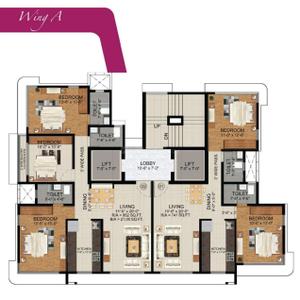 Project Image of 742.75 - 1132.0 Sq.ft 2 BHK Apartment for buy in Zee Manubharati