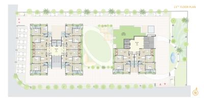 Project Image of 0.0 - 1863.0 Sq.ft 3 BHK Apartment for buy in Nandini Skyview