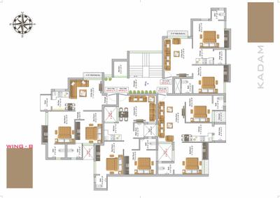 Project Image of 526.57 - 660.64 Sq.ft 2 BHK Apartment for buy in Balaji Kadam