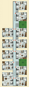 Project Image of 648.67 - 1037.34 Sq.ft 2 BHK Apartment for buy in Greenmetros Tulasi Bhagyanagar