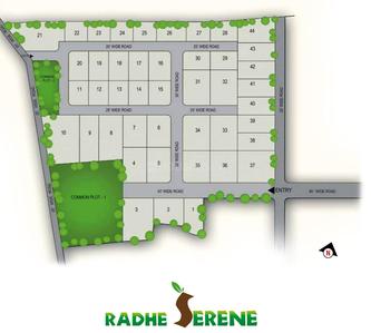 Radhe Serene Images for Layout Plan of Radhe Radhe Serene 1