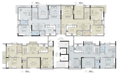 Project Image of 1776 Sq.ft 3 BHK Apartment / Flat for sale in Virugambakkam for Rs. 30000000