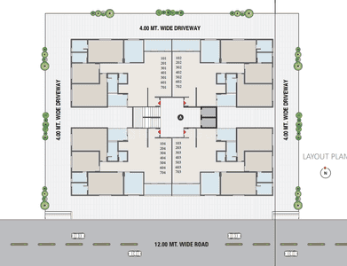 Project Image of 0.0 - 1562.38 Sq.ft 4 BHK Apartment for buy in Shreeji Angel Sky