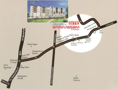 Project Image of 1170.0 - 1995.0 Sq.ft 2 BHK Apartment for buy in Akruthi Srinivasam