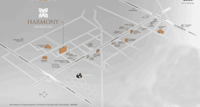 Project Image of 2727.0 - 3843.0 Sq.ft 3 BHK Apartment for buy in Mahaprabhu Harmony Harikesh Tower A B C