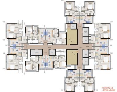 Project Image of 390.0 - 582.0 Sq.ft 1 BHK Apartment for buy in Celestial Living