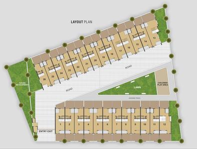 Project Image of 816.23 - 1009.01 Sq.ft 3 BHK Villa for buy in Tulsi Dwarkesh Bunglows