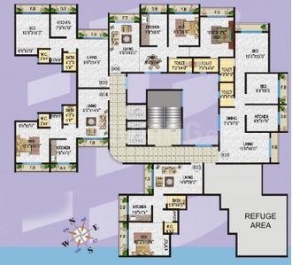 Project Image of 900 Sq.ft 2 BHK Apartment / Flat for sale in Virar West for Rs. 3950000