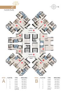 Project Image of 418.0 - 900.0 Sq.ft 1 BHK Apartment for buy in SD Crown
