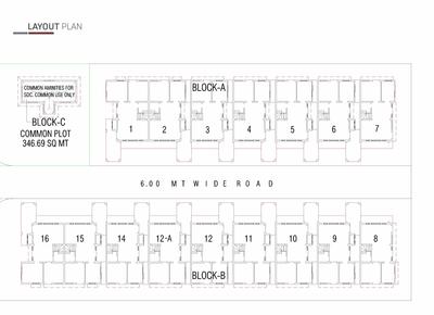 KPR Samruddh Palace Layout Plan 1