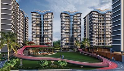 Project Image of 2025 Sq.ft 3 BHK Apartment / Flat for sale in Vesu for Rs. 10000000