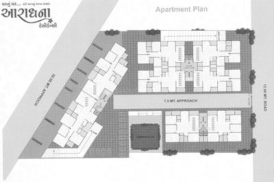 Jaydev Aradhana Residency Layout Plan 1