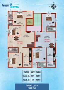 Project Image of 881.0 - 1097.0 Sq.ft 2 BHK Builder Floor for buy in Perfect Prayag