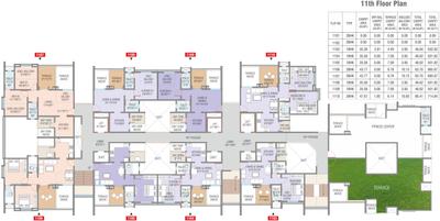 Project Image of 686.0 - 745.0 Sq.ft 2 BHK Apartment for buy in Nisarg Hill Crest