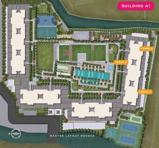 Project Image of 775.0 - 1103.3 Sq.ft 2 BHK Apartment for buy in Kumar Parc Residences A1