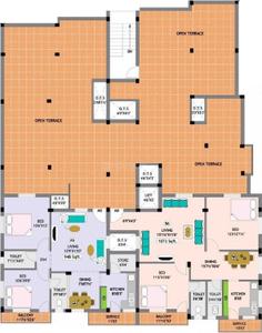 Project Image of 602.0 - 1073.0 Sq.ft 2 BHK Apartment for buy in Madhuri Govindam Garden