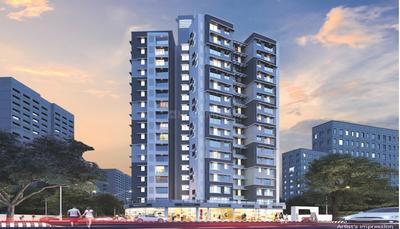 Project Image of 459.0 - 497.19 Sq.ft 1 BHK Apartment for buy in Daga Sofrance Wing B