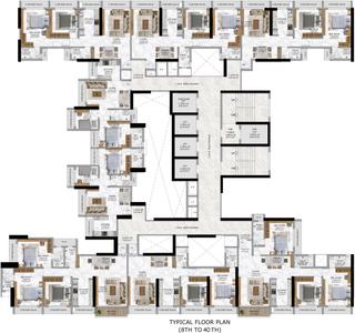 Project Image of 638.0 - 826.0 Sq.ft 2 BHK Apartment for buy in Gajra Bhoomi Serenity