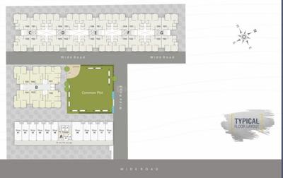 Project Image of 577.38 - 635.72 Sq.ft 2 BHK Apartment for buy in Nirman Zillion Sparsh