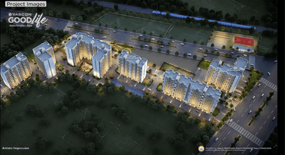 Project Image of 0.0 - 192.0 Sq.ft 1 RK Apartment for buy in Vascon Goodlife Phase B