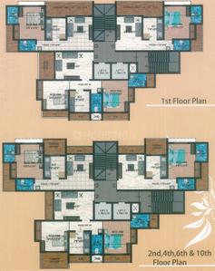Project Image of 700.0 - 1000.0 Sq.ft 1 BHK Apartment for buy in S K Mansi Pooja