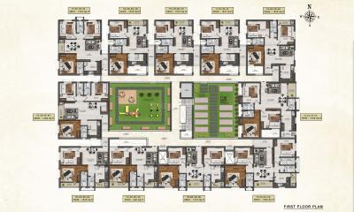 Project Image of 879.0 - 1520.0 Sq.ft 2 BHK Apartment for buy in ATH Meadows