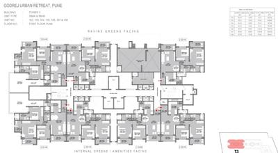 Project Image of 727.21 - 1438.61 Sq.ft 2 BHK Apartment for buy in Godrej Urban Retreat