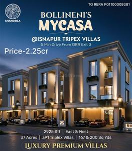 Project Image of 0.0 - 2925.0 Sq.ft 3 BHK Villa for buy in Bollinenis Mycasa