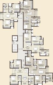 Project Image of 1020.0 - 1453.0 Sq.ft 2 BHK Apartment for buy in Rashi The Ark
