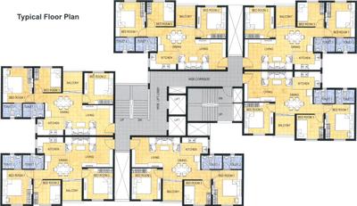 Project Image of 680 Sq.ft 2 BHK Apartment / Flat for sale in New Town for Rs. 3400000