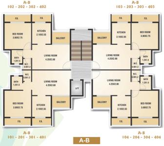 Project Image of 310.0 - 637.0 Sq.ft 1 BHK Apartment for buy in Mirador Utsav Phase 1
