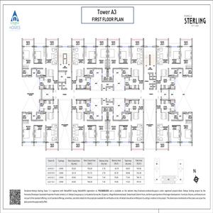 Project Image of 740.83 - 787.91 Sq.ft 2 BHK Apartment for buy in K Raheja Sterling Tower 3