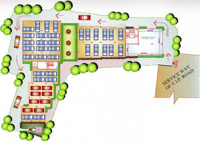 Project Image of 1833.0 - 2708.0 Sq.ft 3 BHK Apartment for buy in Shree Krishna Nirmala Vatika Residency