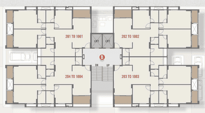 Project Image of 2320.0 - 3040.0 Sq.ft 3 BHK Apartment for buy in Pramukh Silver Stone
