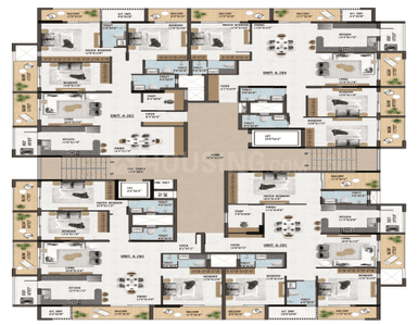Project Image of 1033.34 - 1474.66 Sq.ft 2 BHK Apartment for buy in R And S Bellevue
