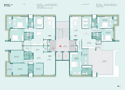 Project Image of 1500 Sq.ft 3 BHK Apartment / Flat for sale in Koteshwar for Rs. 13500000