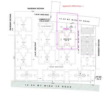 Project Image of 0.0 - 747.34 Sq.ft 3 BHK Apartment for buy in Shri Rajeshwar Galaxy