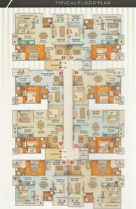 Project Image of 644.0 - 891.0 Sq.ft 2 BHK Apartment for buy in Srisatya Lalji Tower