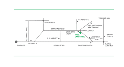 Project Image of 973.0 - 1071.0 Sq.ft 3 BHK Apartment for buy in Pride Purple Park Landmark Phase I